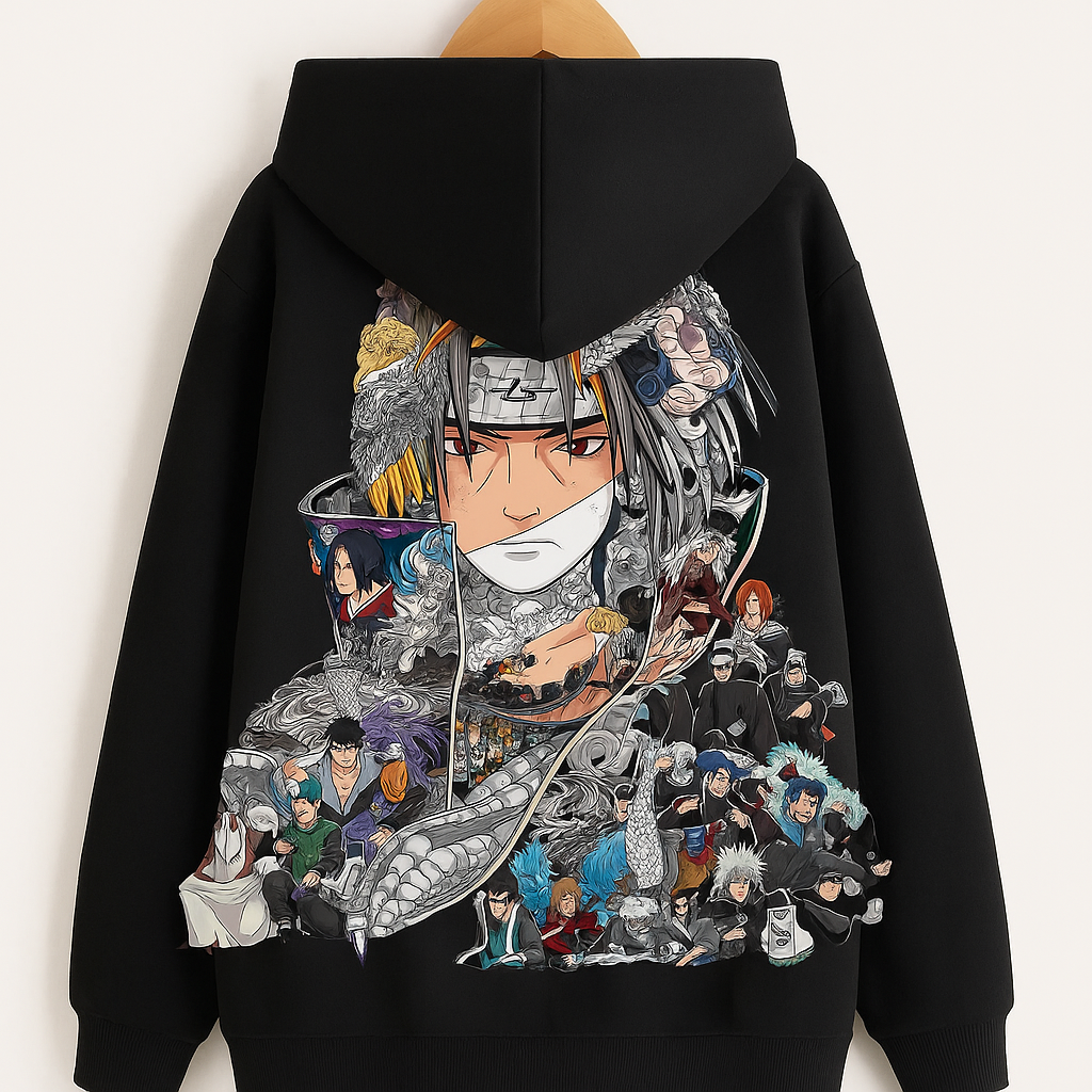 itachi printed hoodies