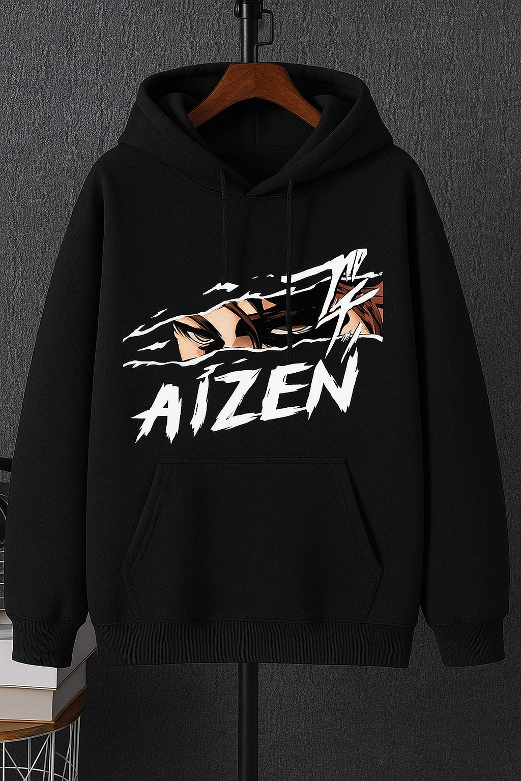 AIZEN PRINTED HOODIES