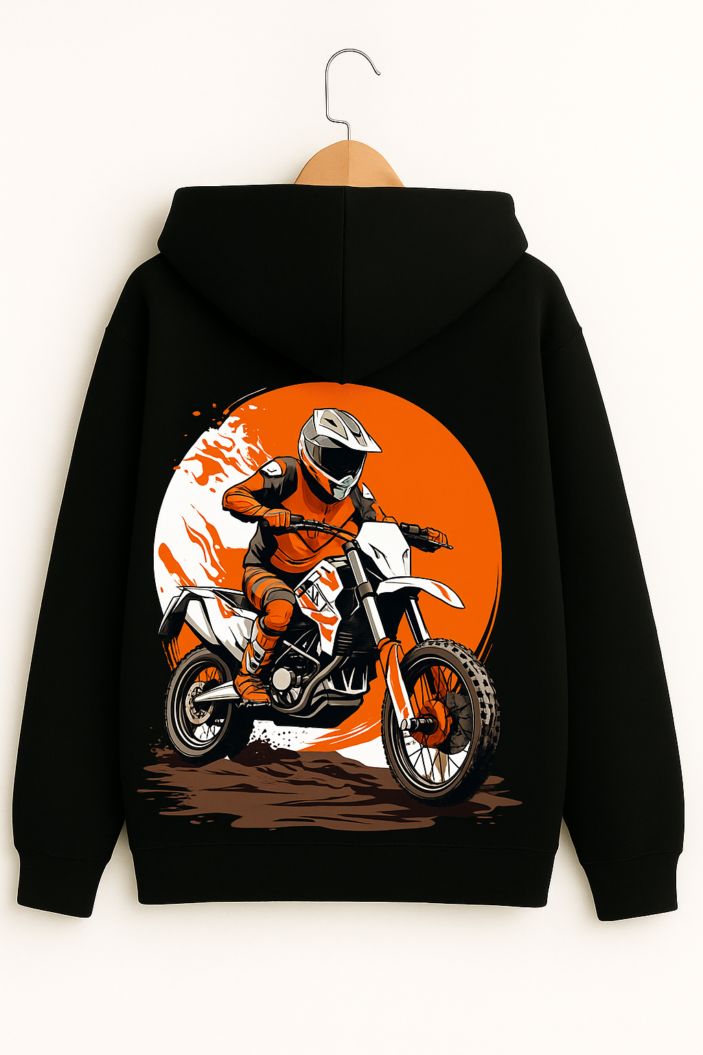 KTM Rider Spirit Hoodie – Off-Road Adventure Edition