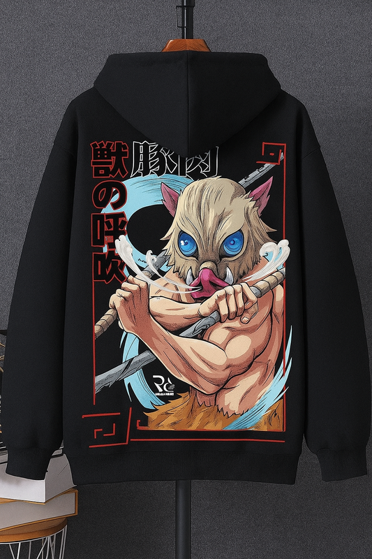 inosuka printed hoodie with permium quility