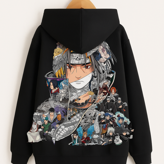 itachi printed hoodies